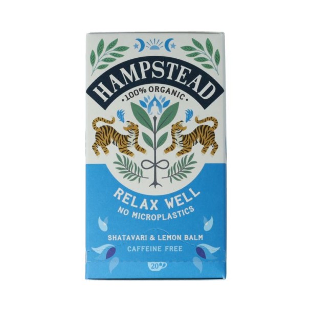 Hampstead Thee relax well bio (20 Zakjes)