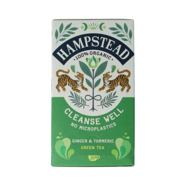 Hampstead Thee cleanse well bio (20 Zakjes)