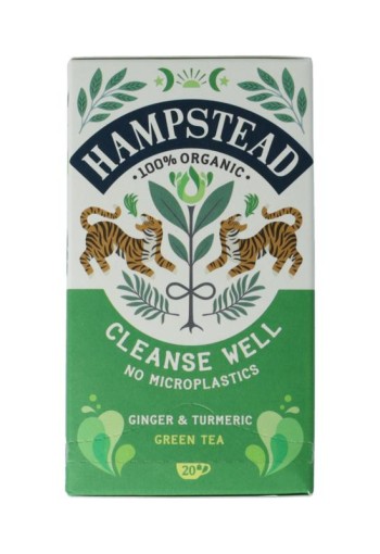 Hampstead Thee cleanse well bio (20 Zakjes)
