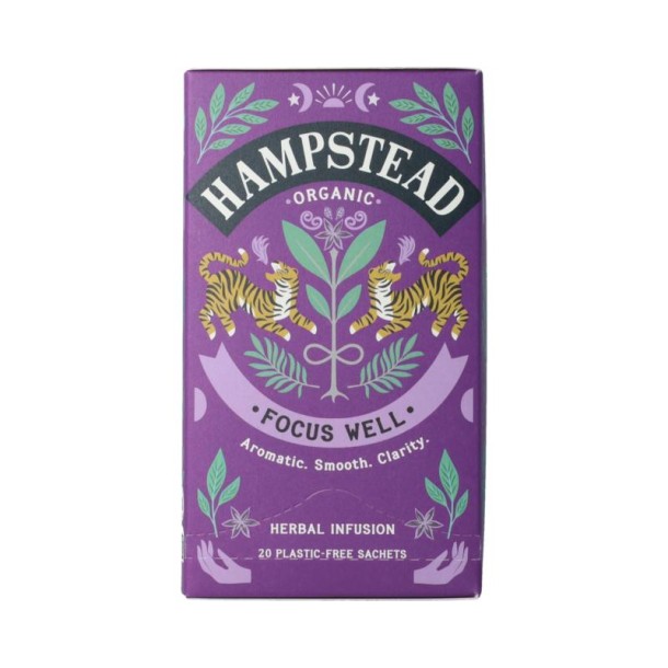 Hampstead Thee focus well bio (20 Zakjes)