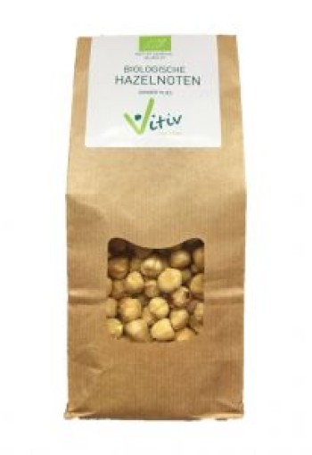 Vitiv Hazelnoten zonder vlies bio (1 Kilogram)