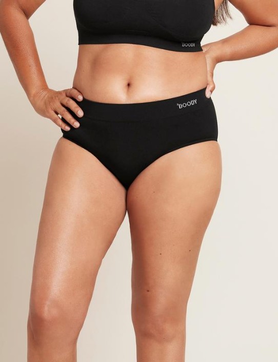 Boody Midi heupslip zwart XL (1 Stuks)