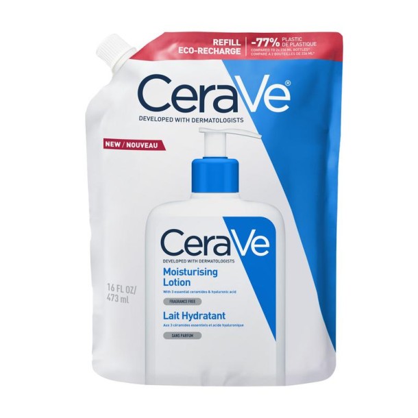 Cerave Melk hydraterend navulling (473 Milliliter)