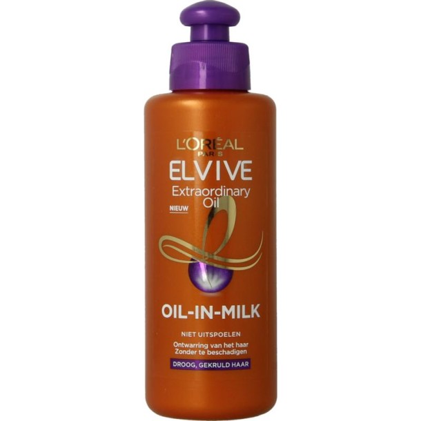 Loreal Elvive krulverzorgende olie/melk 200 ml