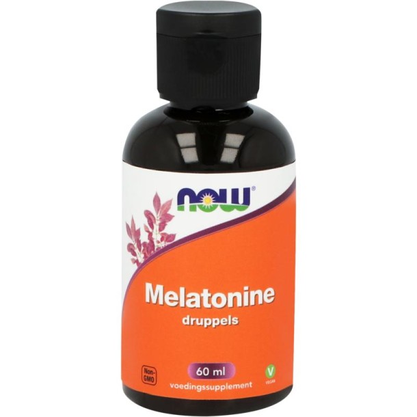 NOW Melatonine 149mcg druppels (60 Milliliter)
