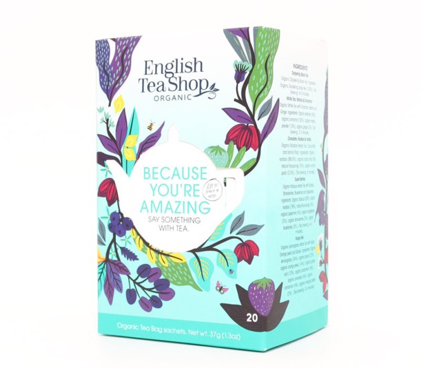 English Tea Shop Because you're amazing bio (20 Zakjes)