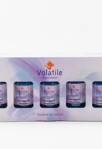 Volatile Cadeauverpakking massageolie 5 x 30ml (1 Set)