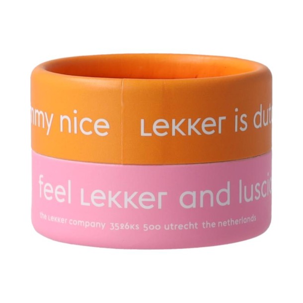 Lekker Company Natuurlijke lippenbalsem orange (8 Gram)