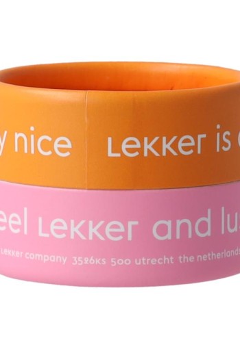 Lekker Company Natuurlijke lippenbalsem orange (8 Gram)