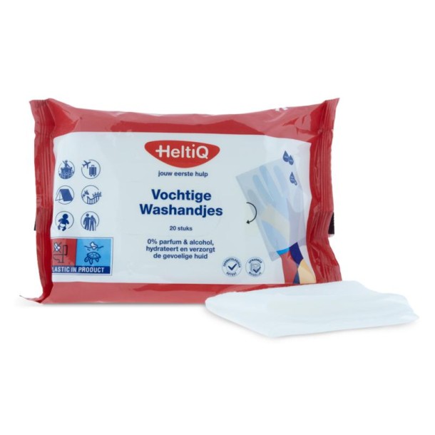 Heltiq Vochtige washandjes (20 Stuks)
