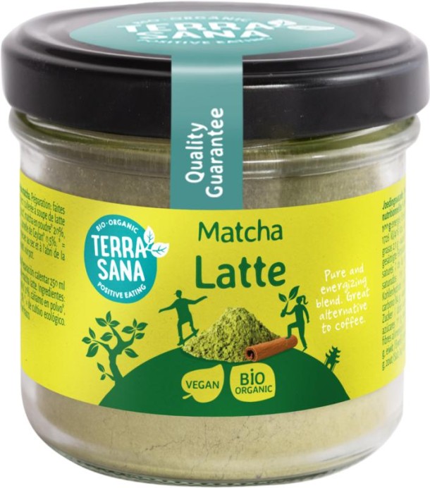 TerraSana Matcha latte gula java bio (120 Gram)