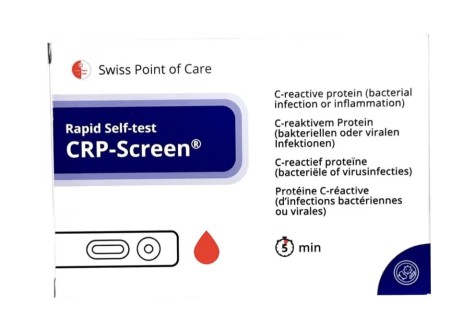 Swiss Point of Care CRP-Screen Zelftest
