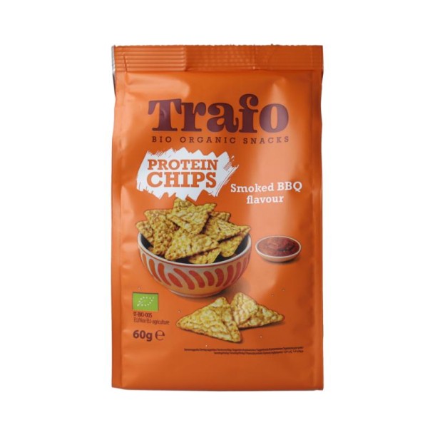 Trafo Proteinchips bbq bio (60 Gram)
