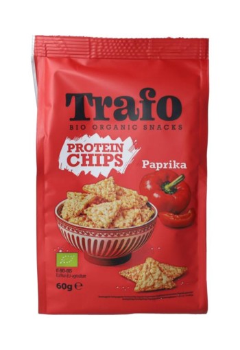 Trafo Proteinchips paprika bio (60 Gram)