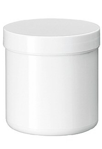 Blockland Zalfpot wit PP plastobel gedopt 200ml schroefdop (25 Stuks)