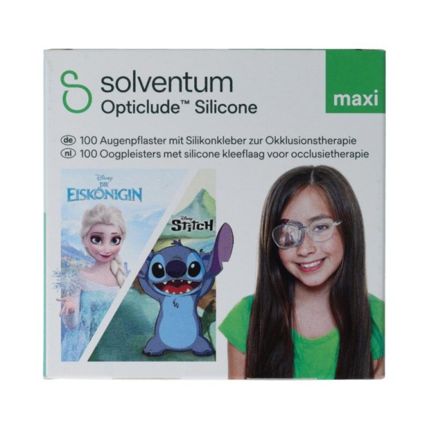 Opticlude Solventum opticlude silicone maxi girl (100 Stuks)