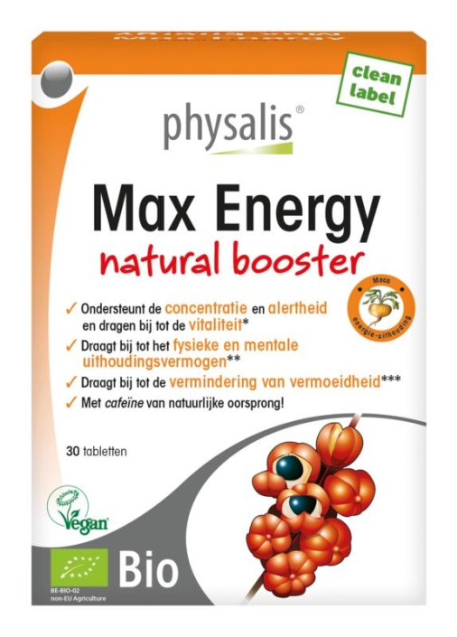 Physalis Max energy bio (30 Tabletten)