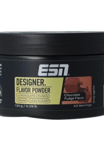 ESN Flavour powder chocolate fudge (130 Gram)