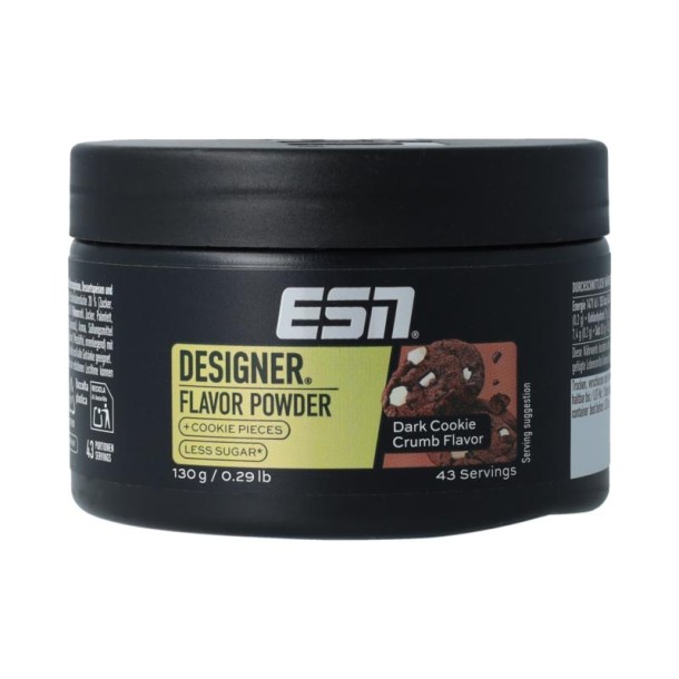ESN Flavour powder dark cookie crumb (130 Gram)