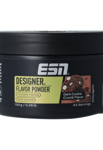 ESN Flavour powder dark cookie crumb (130 Gram)