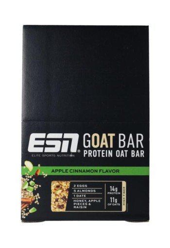 ESN GOATBAR APPLE CINNAMON (12 Stuks)