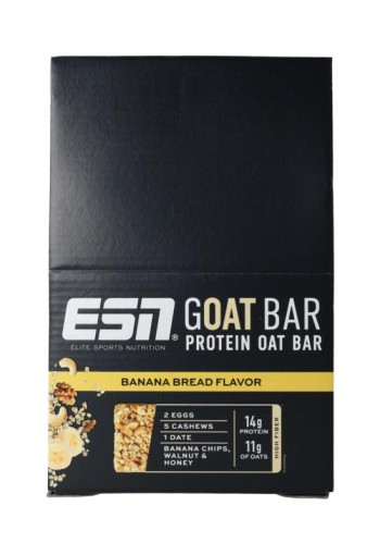 ESN GOATBAR BANANA BREAD (12 Stuks)