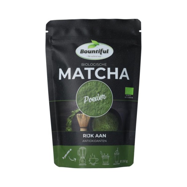 Bountiful Matcha poeder bio (150 Gram)