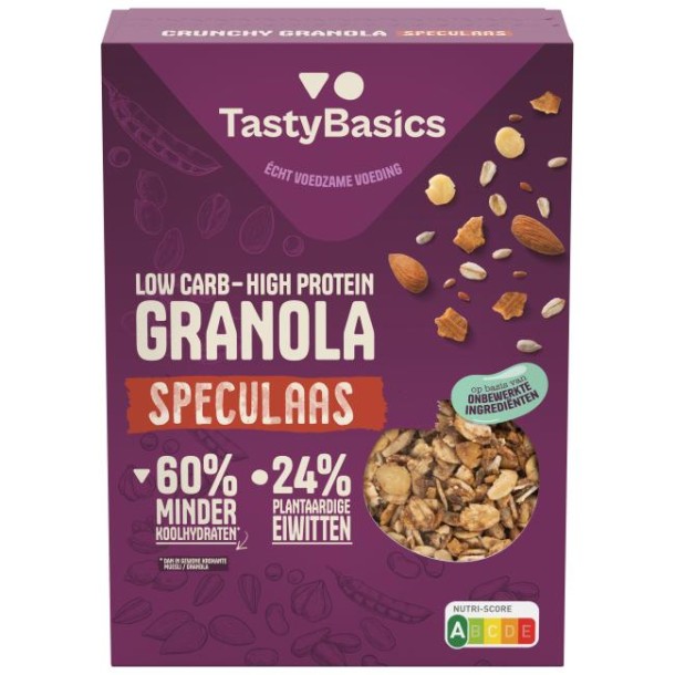 TastyBasics Granola speculaas (6 Stuks)