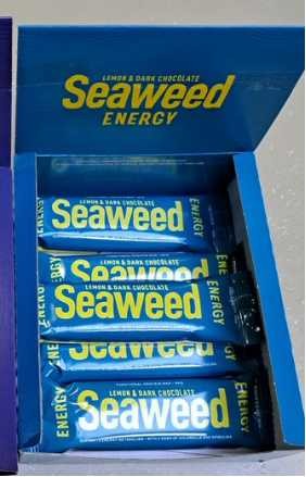 Seaweed & Friends Seaweed protein bar energy lime (50 Gram)