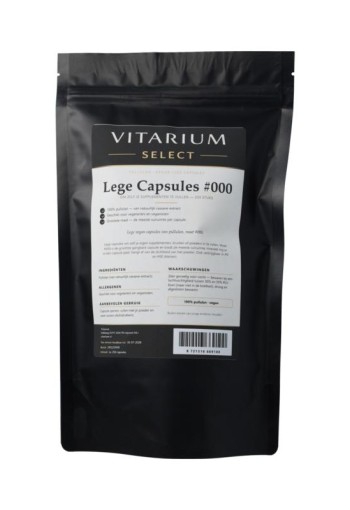 Natuurlijk.fit Pullulan Lege Capsules Maat #000 (250 stuks) (250 Stuks)
