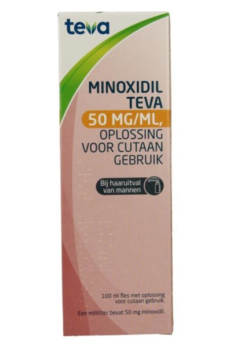 Teva Minoxidil 50mg/ml oplossing (100 Milliliter)