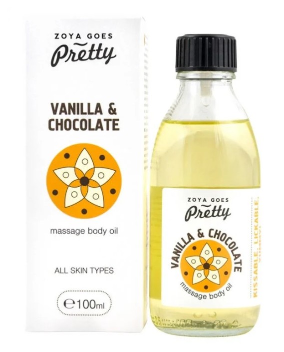 Zoya Goes Pretty Massage body oil vanilla & chocolate (100 Milliliter)