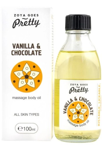 Zoya Goes Pretty Massage body oil vanilla & chocolate (100 Milliliter)