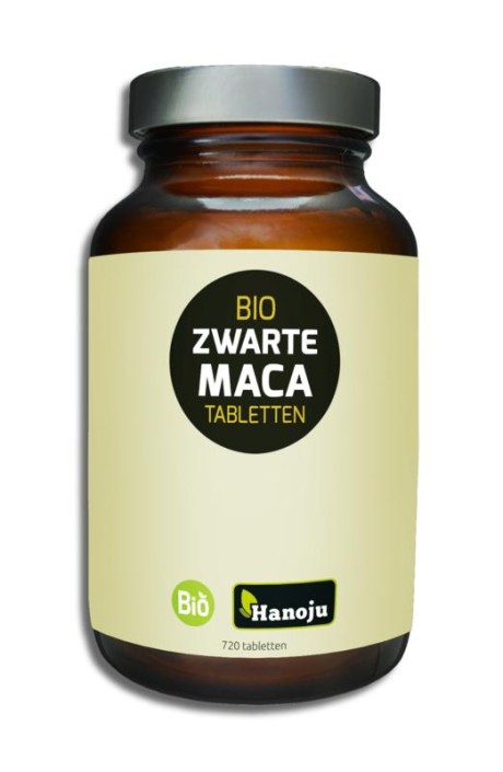 Hanoju Bio zwarte maca tabletten (720 Tabletten)
