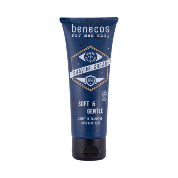 Benecos natural beauty Natural for men only vegan shaving cream vegan (75 Milliliter)
