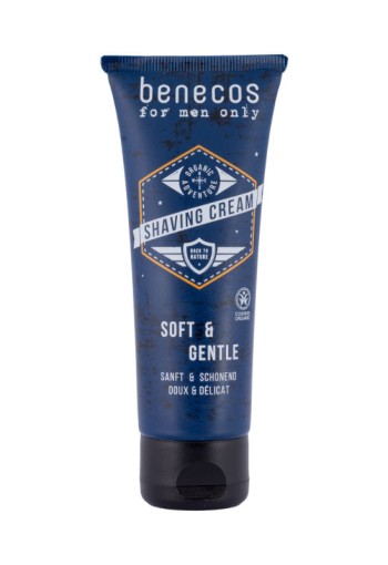 Benecos natural beauty Natural for men only vegan shaving cream vegan (75 Milliliter)