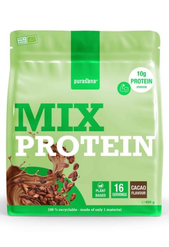 Purasana Plant protein mix cacao bio (400 Gram)