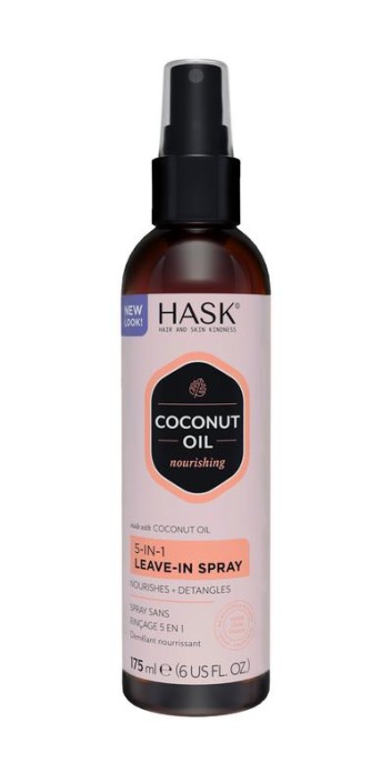 HASK Coconut oil 5-in-1 leave in spray (175 Milliliter)