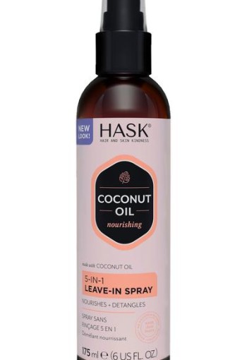 HASK Coconut oil 5-in-1 leave in spray (175 Milliliter)