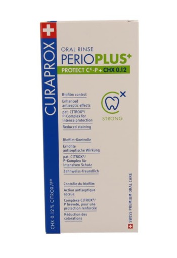 Curaprox Perio plus+ protect CHX 0.12 mondspoeling (200 Milliliter)