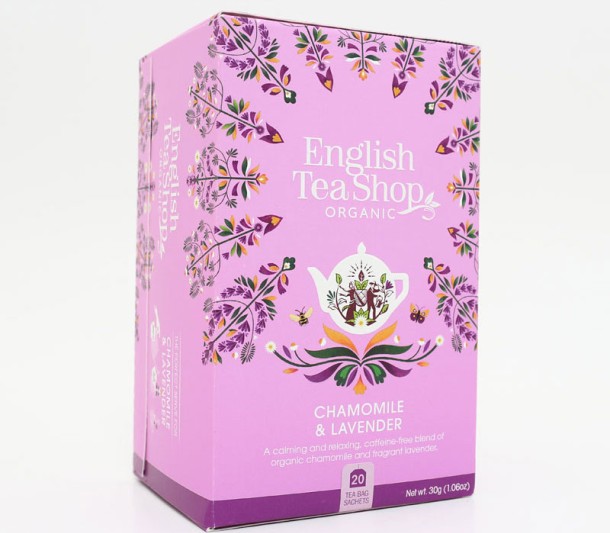 English Tea Shop Chamomile & lavender tea bio (20 Zakjes)