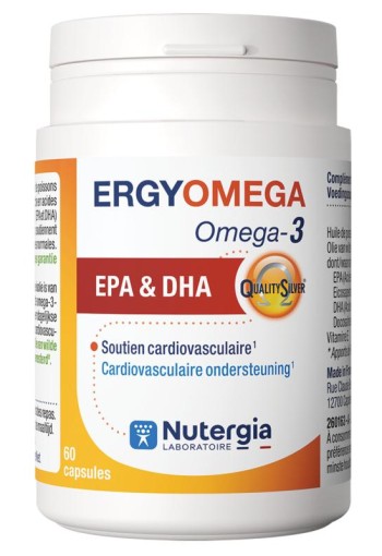 Nutergia ErgyOmega 3 60 Caps. (60 Capsules)