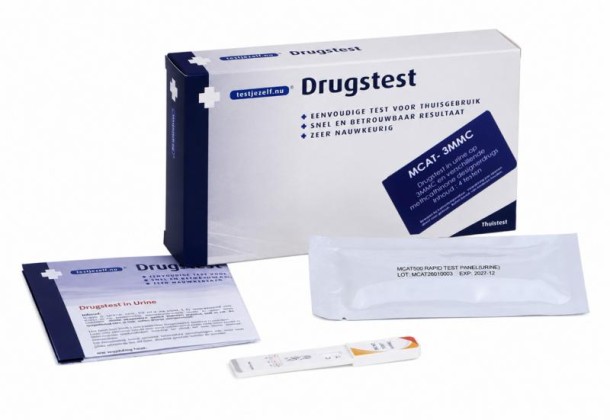 Testjezelf.nu Testjezelf.nu Drugstest MCAT (3MMC) in urine (4 Stuks)