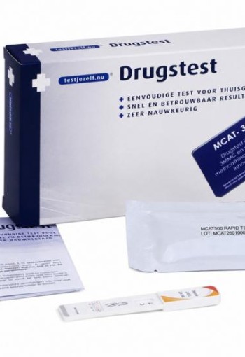 Testjezelf.nu Testjezelf.nu Drugstest MCAT (3MMC) in urine (2 Stuks)