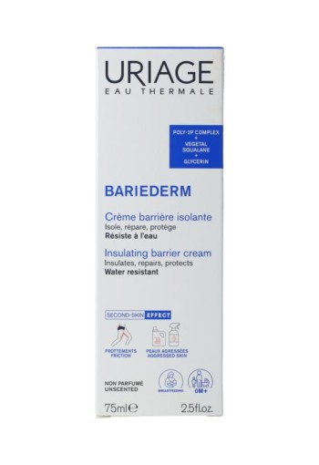 Uriage Bariederm isolerende barriere creme (75 Milliliter)