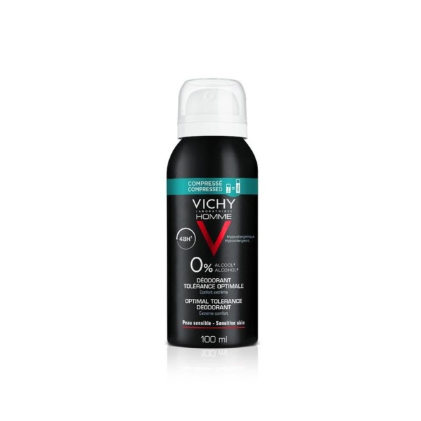 Vichy Homme deodorant gevoelig huid spray (100 Milliliter)