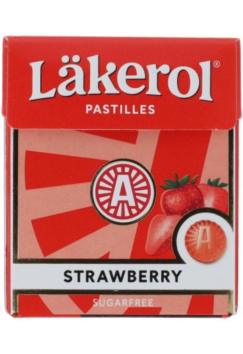 Lakerol Läk CI Strawberry 1p 24x25g (25 Gram)