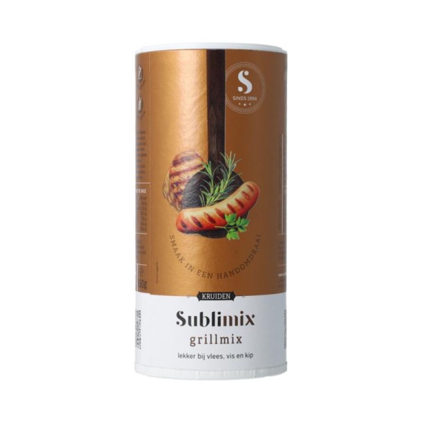 Sublimix Grillmix glutenvrij (160 Gram)