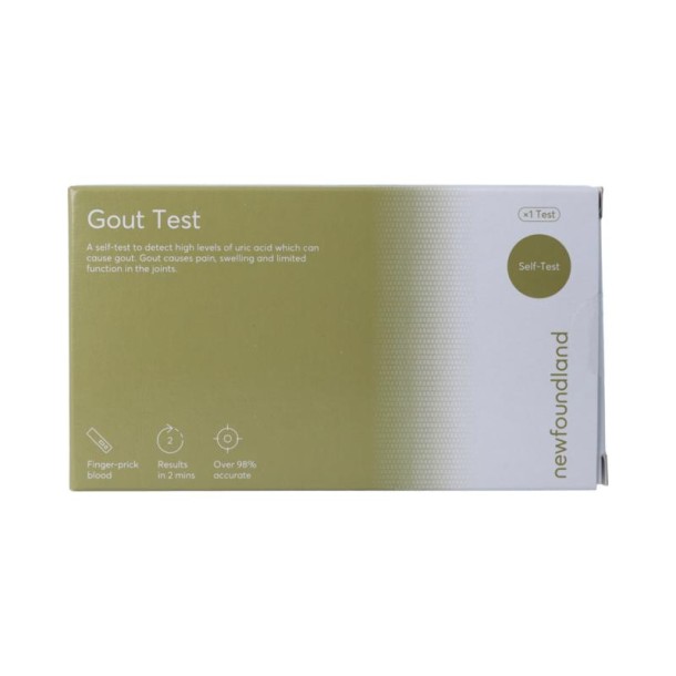 The Tester Gout test (urinezuur test - Jichttest) (1 Stuks)