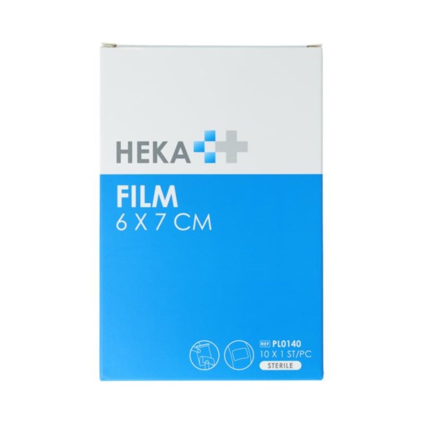 Hekafilm Wondfolie 6 x 7cm (10 Stuks)